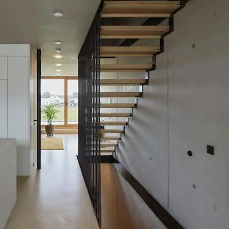 度假居 Architektenhaus Rhaa Mit Terrassen Altach