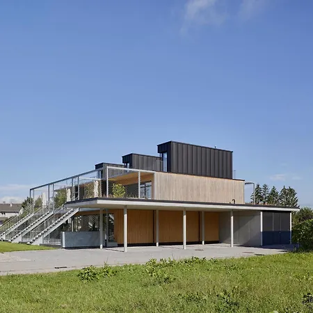 Architektenhaus Rhaa Mit Terrassen بيت للعطل Altach